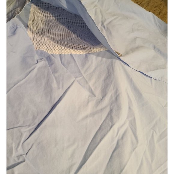 Columbia PFG Mens Size XL Button Down Shirt Blue Omni-Shade Vented Fishing - Picture 5 of 12